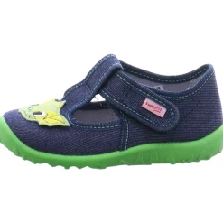 Superfit Hausschuh Spotty blau