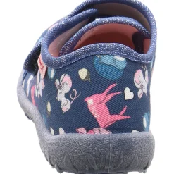 Superfit Hausschuh Spotty blau Hot