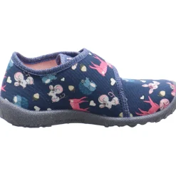 Superfit Hausschuh Spotty blau Hot