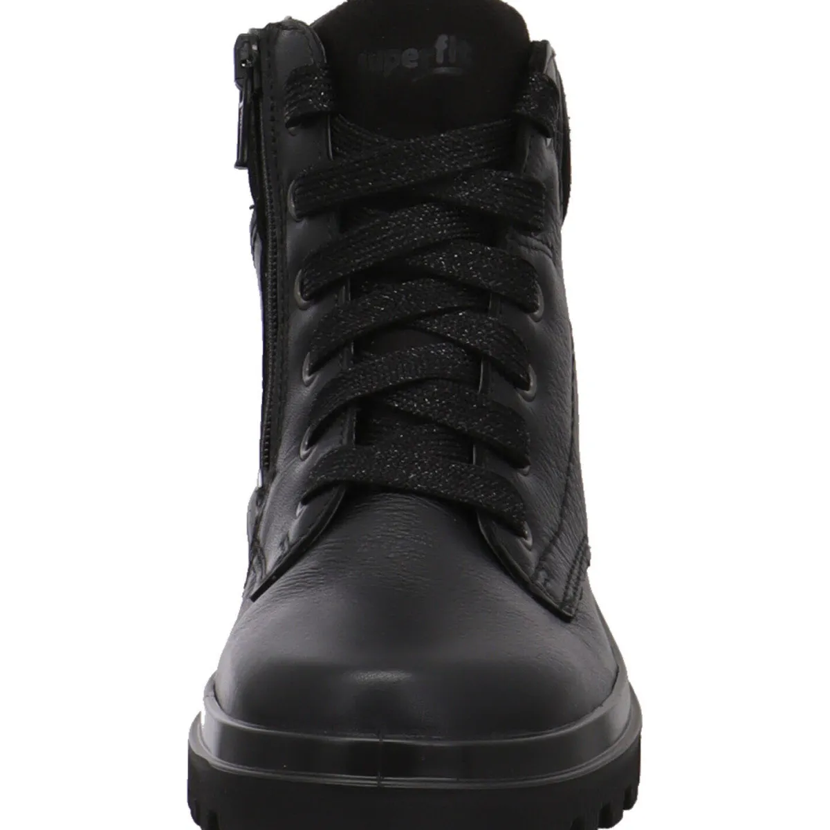 Superfit Schnürboot Abby Nova schwarz Clearance