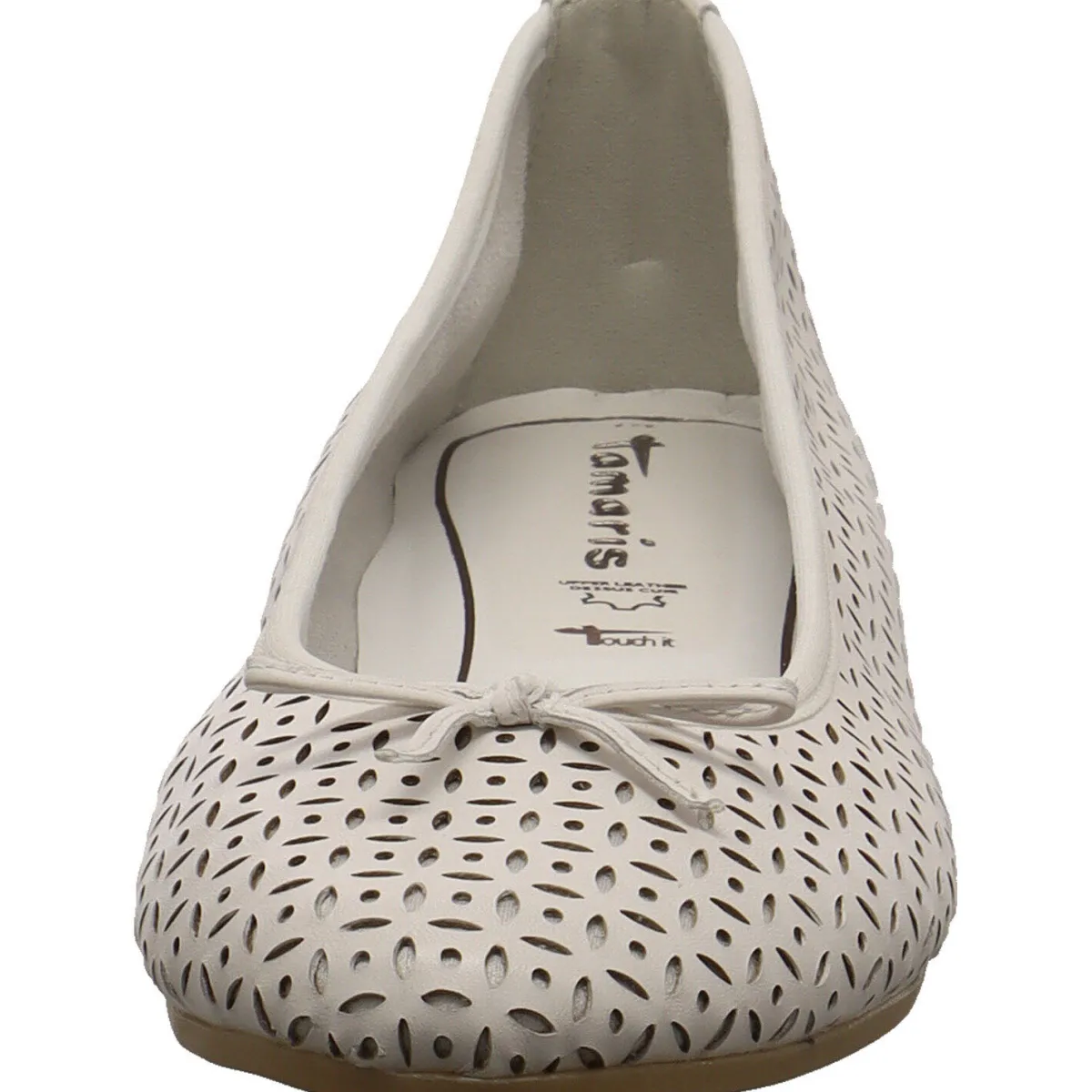 Tamaris Ballerina weiß Clearance