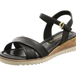 Tamaris Keilsandalette schwarz Outlet