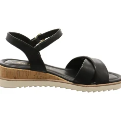 Tamaris Keilsandalette schwarz Outlet