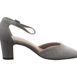 Tamaris Riemchenpumps silber Outlet