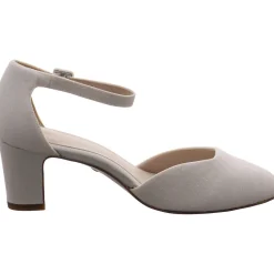 Tamaris Riemchenpumps weiß