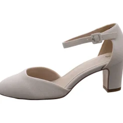 Tamaris Riemchenpumps weiß