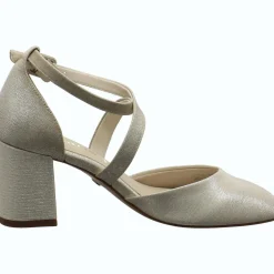 Tamaris Riemchenpumps beige