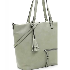 Tamaris Schultertasche Nele grün Sale