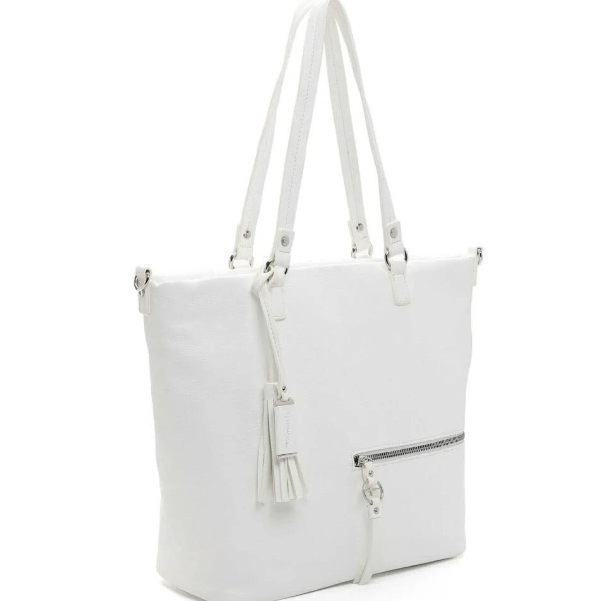 Tamaris Schultertasche Nele weiß Hot