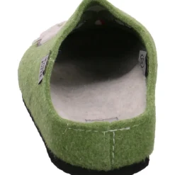 Tofee Hausschuh Eule grün Hot