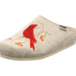 Tofee Hausschuh Vogel grau Outlet