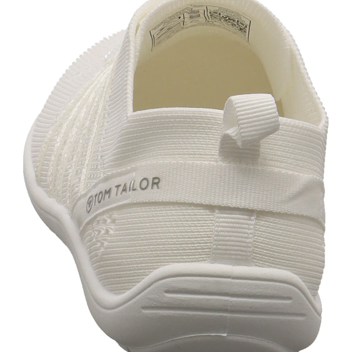 Tom Tailor Barfußschuhe weiß Discount