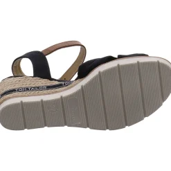 Tom Tailor Keilsandalette blau Best