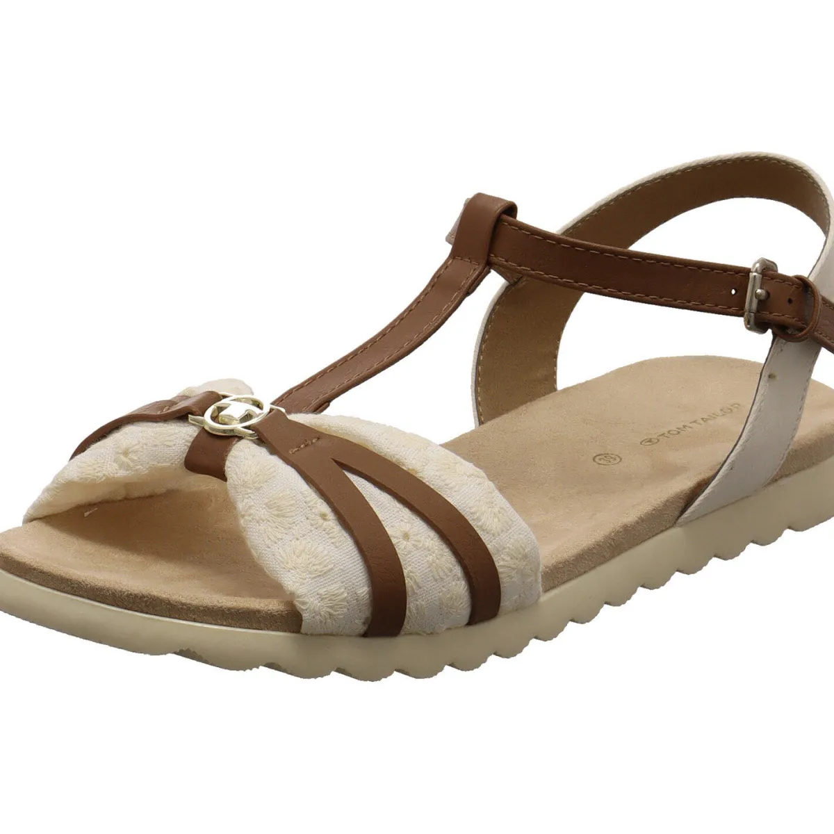 Tom Tailor Sandale weiß