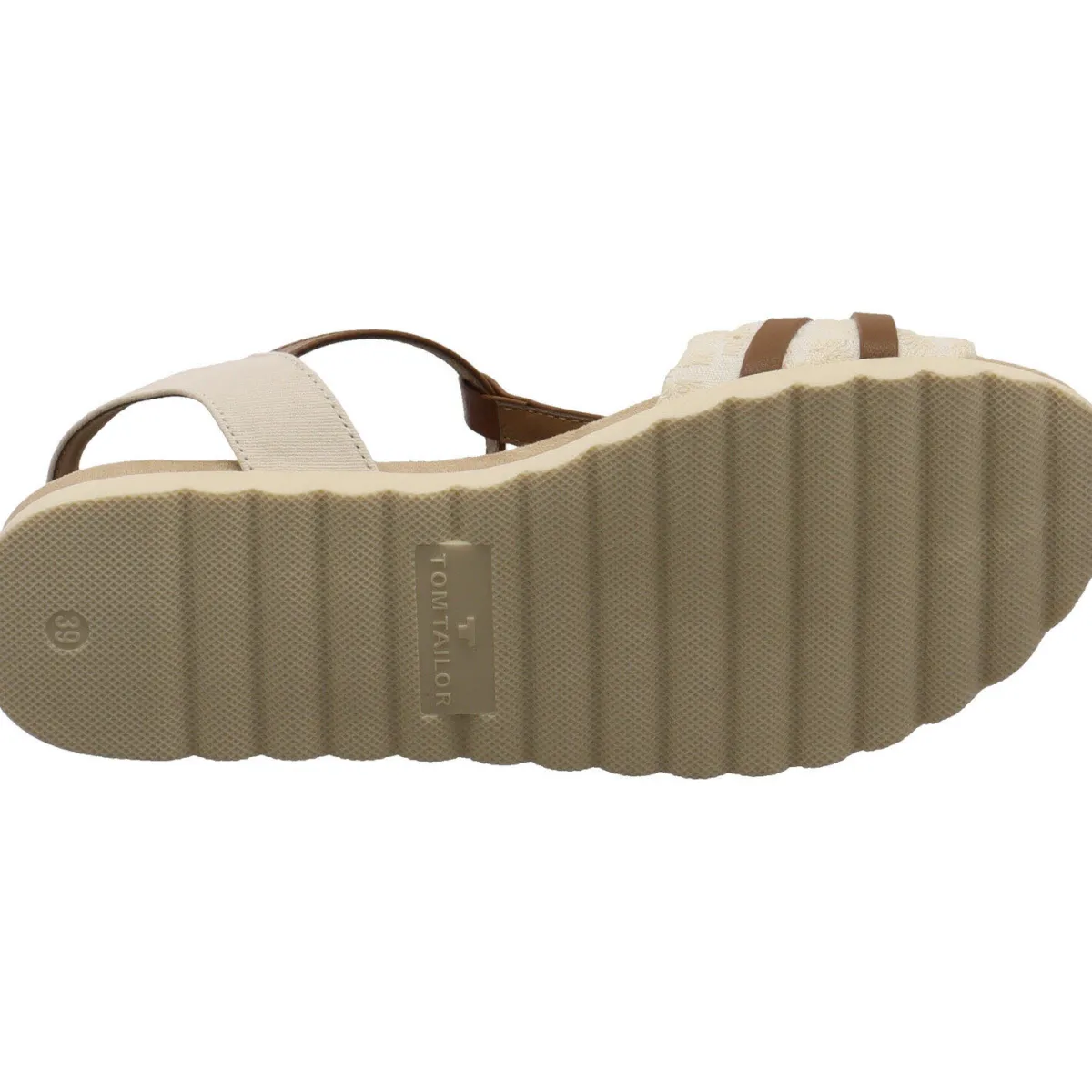 Tom Tailor Sandale weiß