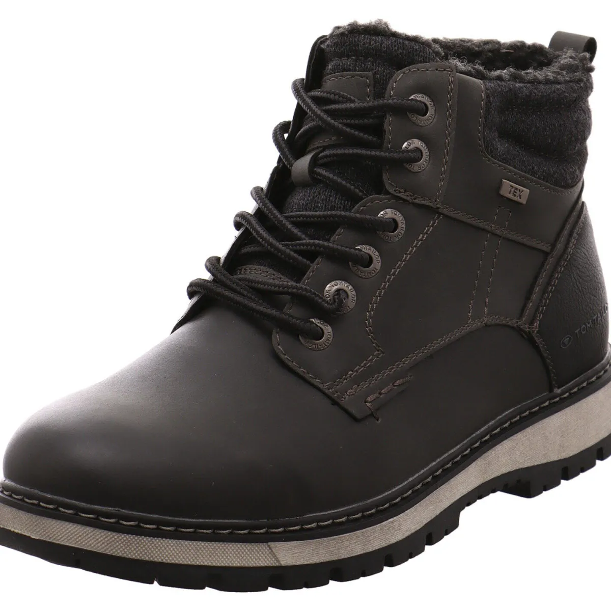 Tom Tailor Schnürboot schwarz Sale