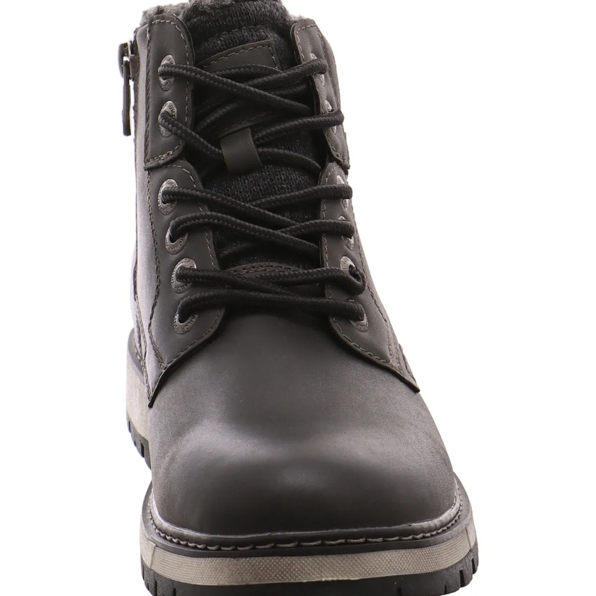 Tom Tailor Schnürboot schwarz Sale