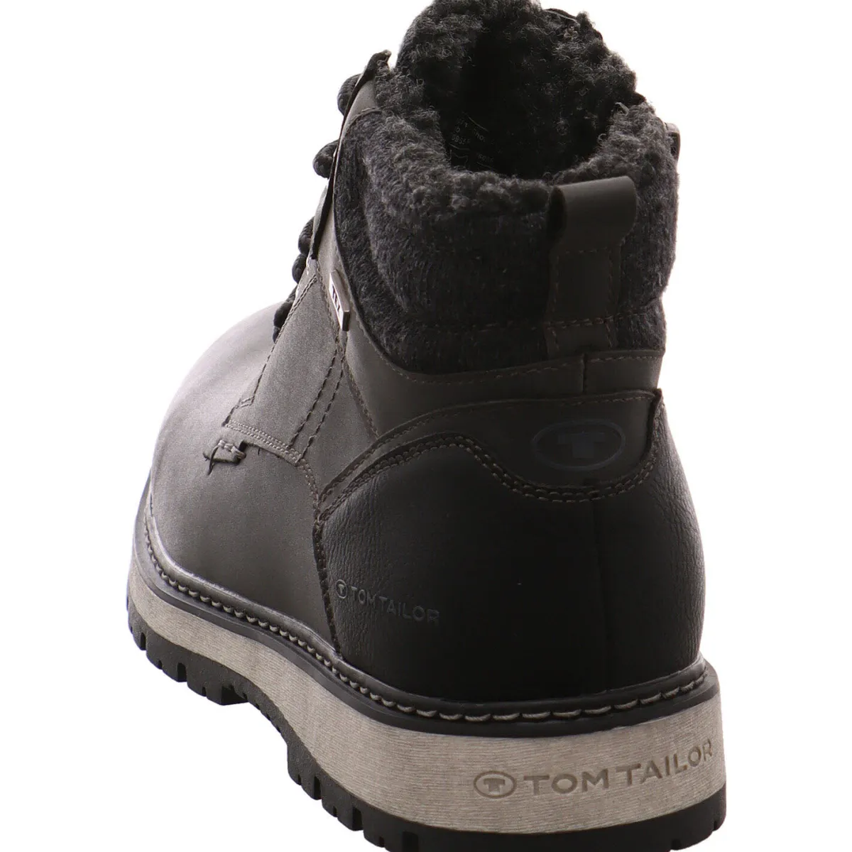 Tom Tailor Schnürboot schwarz Sale