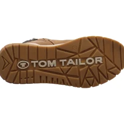 Tom Tailor Schnürboot braun Discount