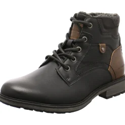 Tom Tailor Schnürboot schwarz Sale