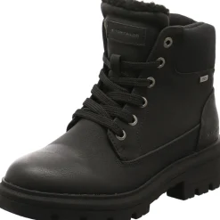 Tom Tailor Schnürboot schwarz Clearance