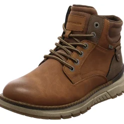 Tom Tailor Schnürboot braun Best