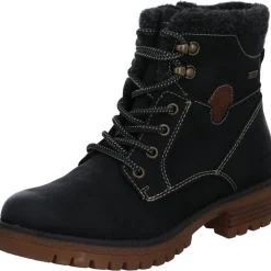 Tom Tailor Schnürboot schwarz Outlet