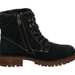 Tom Tailor Schnürboot schwarz Outlet