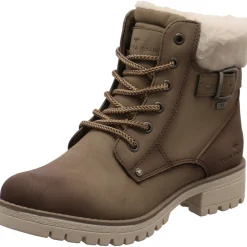 Tom Tailor Schnürboot beige Online