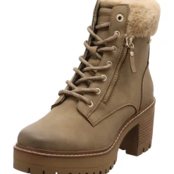 Tom Tailor Schnürstiefelette braun Clearance