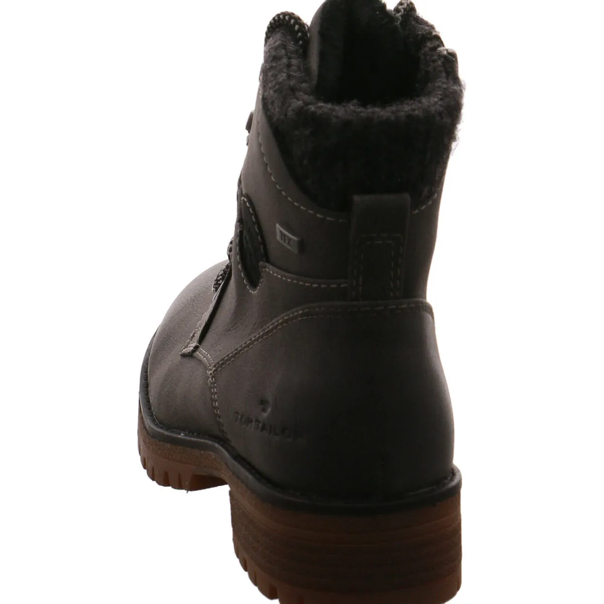 Tom Tailor Schnürstiefelette grau Outlet