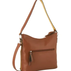 Tom Tailor Schultertasche Jule braun Hot