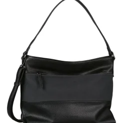 Tom Tailor Schultertasche Nicolina Hobo Bag M schwarz Sale
