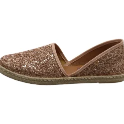 Verbenas Espadrille Carmen Glitter rosa Clearance