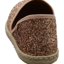 Verbenas Espadrille Carmen Glitter rosa Clearance