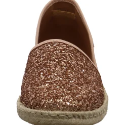Verbenas Espadrille Carmen Glitter rosa Clearance