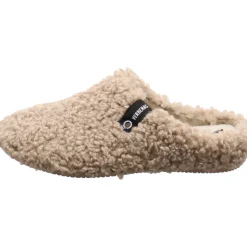 Verbenas Hausschuh York Curly braun Outlet