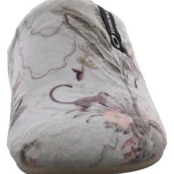 Verbenas Hausschuh York Jungle Monkies beige New