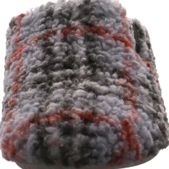 Verbenas Hausschuh York Plaid Borrego grau Online