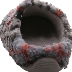 Verbenas Hausschuh York Plaid Borrego grau Online