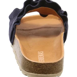 Verbenas Pantolette Rocio Serraje Volante blau Online