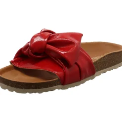 Verbenas Pantolette Roxy Lak rot