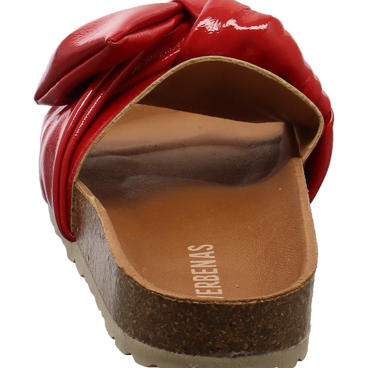 Verbenas Pantolette Roxy Lak rot