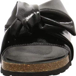 Verbenas Pantolette Roxy Lak schwarz Online