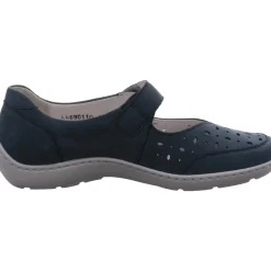 Waldläufer Slipper Henni blau Sale