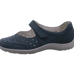 Waldläufer Slipper Henni blau Sale