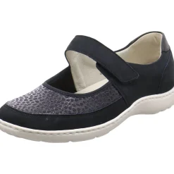 Waldläufer Slipper Henni blau Discount