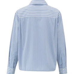 Yaya Bluse blau