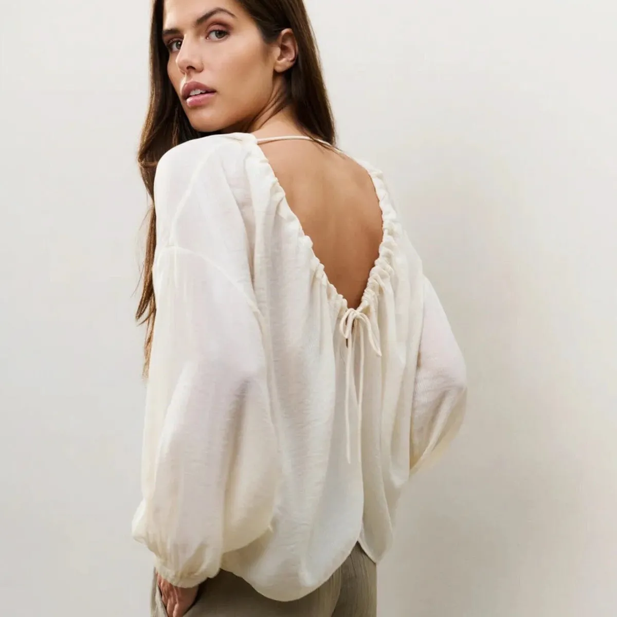 Yaya Bluse weiß Hot