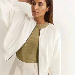 Yaya Jacke weiß Hot